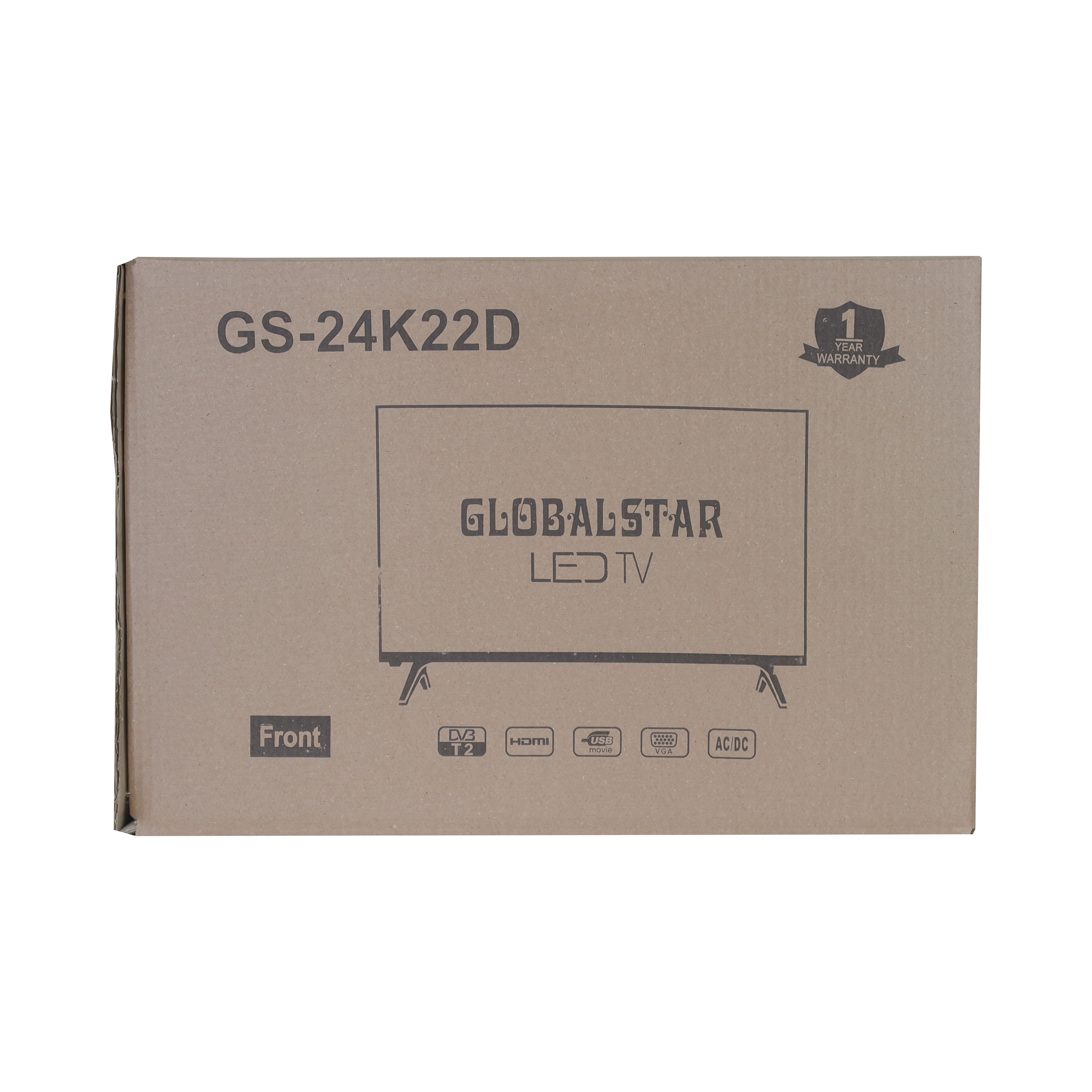 Globalstar 24 inch Digital Tv(GS-24K22D)HDMI, USB, LED SCREEN DIGITAL TV