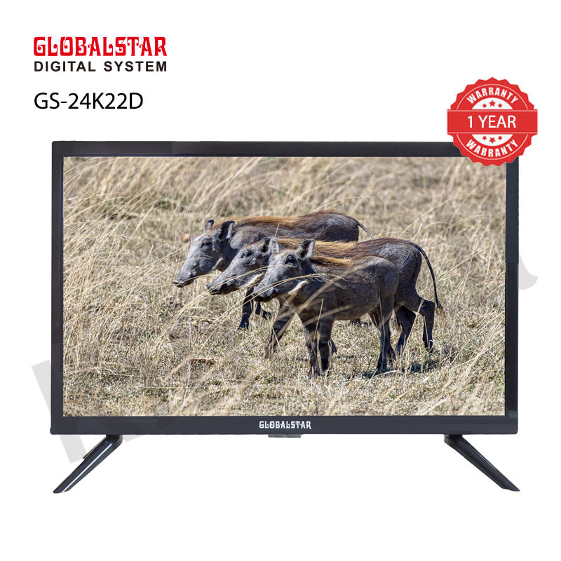 Globalstar 24 inch Digital Tv(GS-24K22D)HDMI, USB, LED SCREEN DIGITAL TV