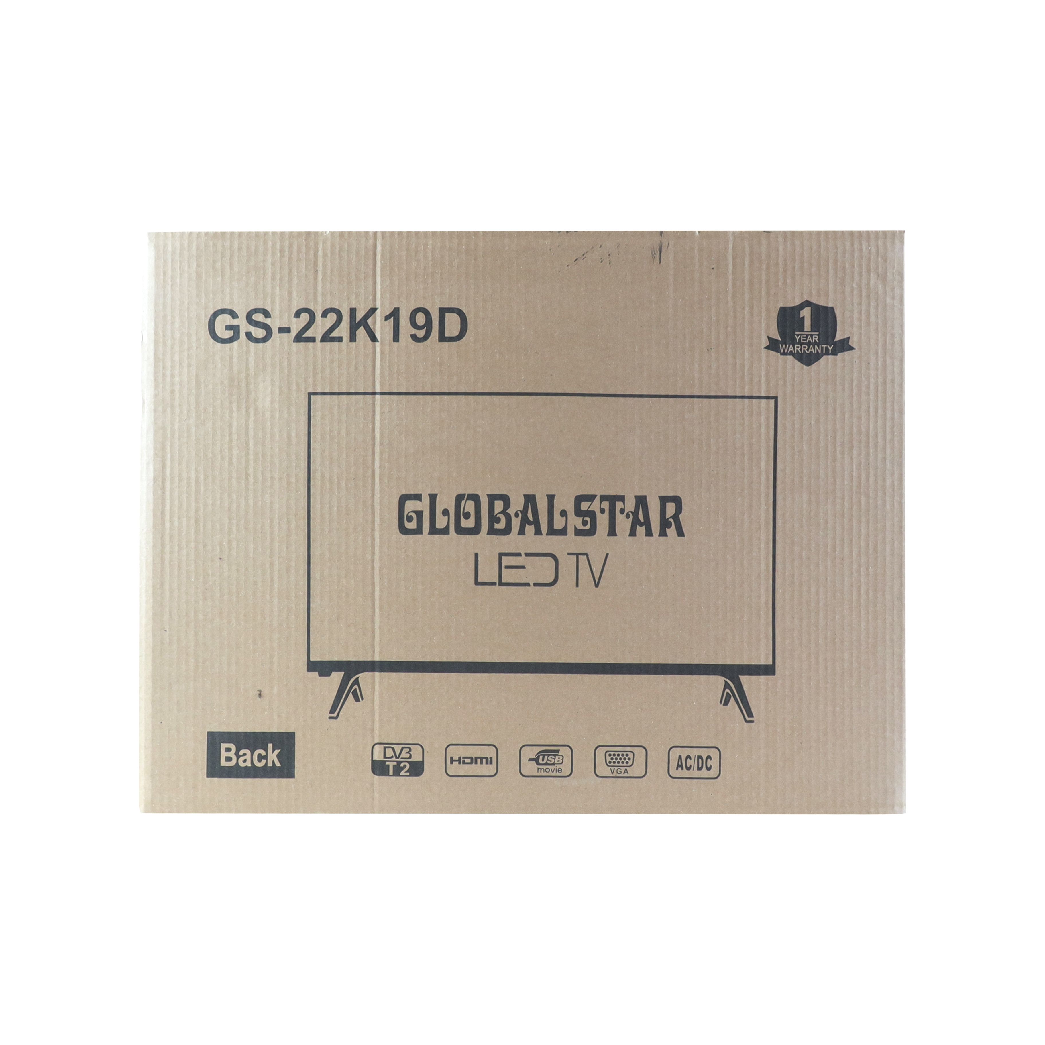 Globalstar 22 inch Digital Tv (GS-22K19D)HDMI, USB, LED SCREEN DIGITAL TV