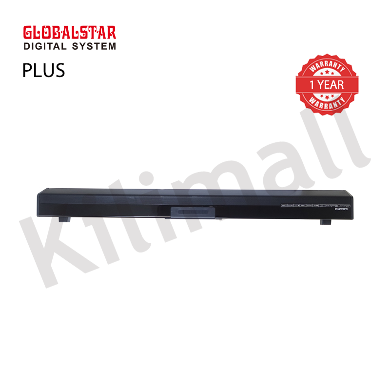 GLOBALSTAR PLUS 2.1CH Soundbar Woofer HI-FI BT Speaker Systems AC/DC Subwoofer Home Audio System 120W with Remote Control