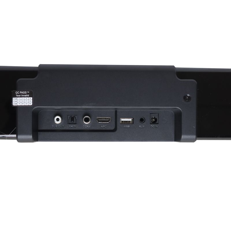 GLOBALSTAR PLUS 2.1CH Soundbar Woofer HI-FI BT Speaker Systems AC/DC Subwoofer Home Audio System 120W with Remote Control