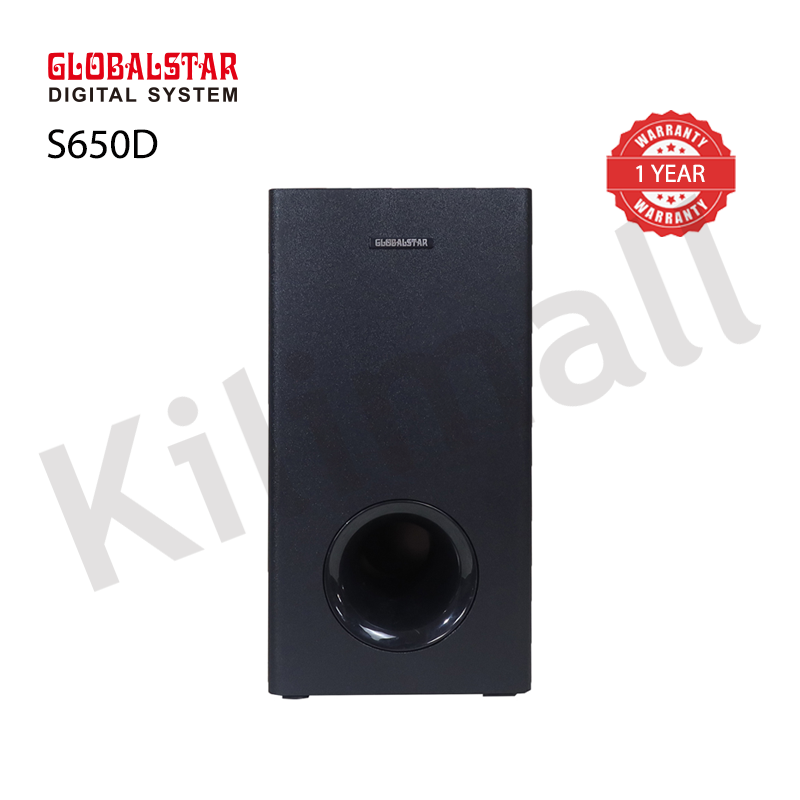 GLOBALSTAR S650D 2.1CH Soundbar Woofer HI-FI BT Speaker Systems AC/DC Subwoofer Home Audio System 80W with Remote Control Bluetooth Speaker
