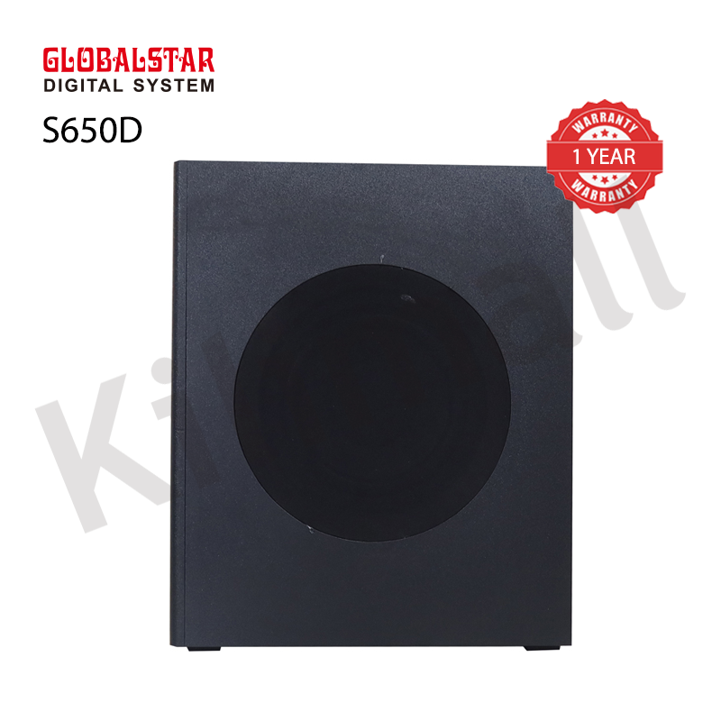 GLOBALSTAR S650D 2.1CH Soundbar Woofer HI-FI BT Speaker Systems AC/DC Subwoofer Home Audio System 80W with Remote Control Bluetooth Speaker