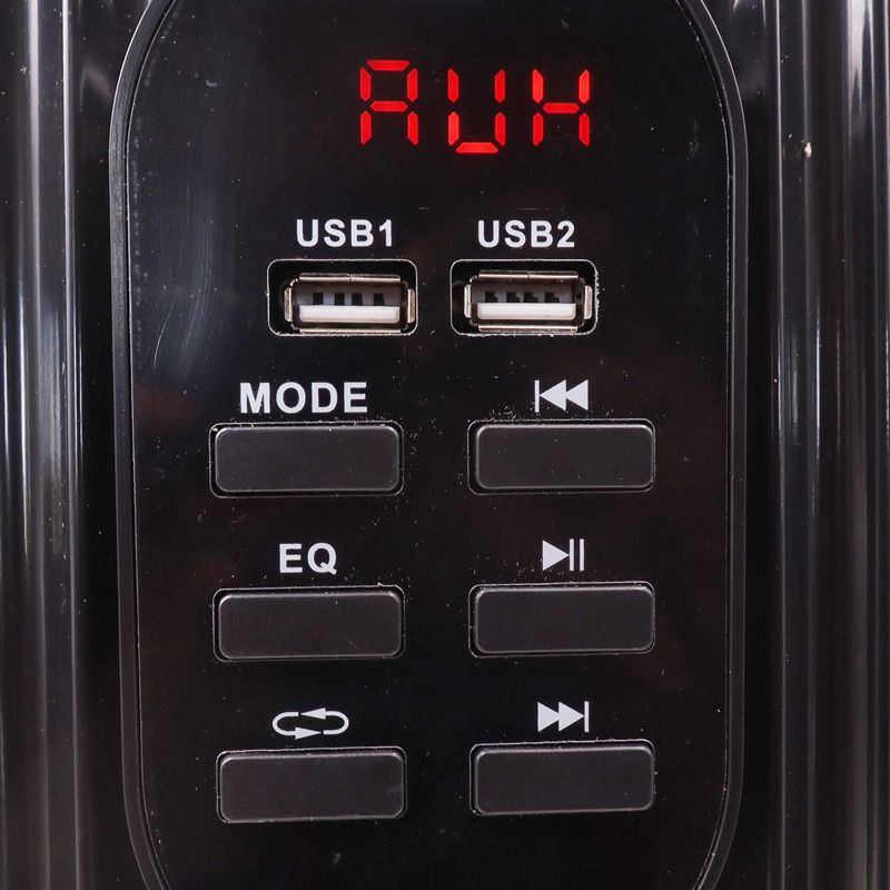 GLOBALSTAR GS-608 3.1CH Speaker, 8000W PMPO, 32W+10W*3 Output, British Plug, AC/DC, 110V - 240V, Bluetooth & FM Radio, 1-Year Warranty, Wooden Cabinet, Remote Control, Compatible Devices