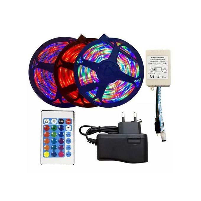 Rgb Led Flexible Strip Snake Light Kit With Controller