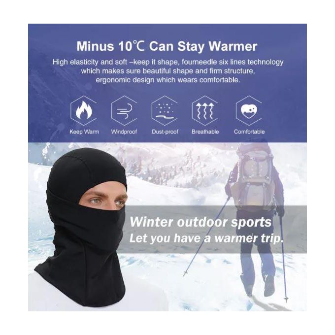 Balaclava Face Mask of Men - Ski Mask, Breathable Elastic Fit & Perfect for Outdoor Activities!