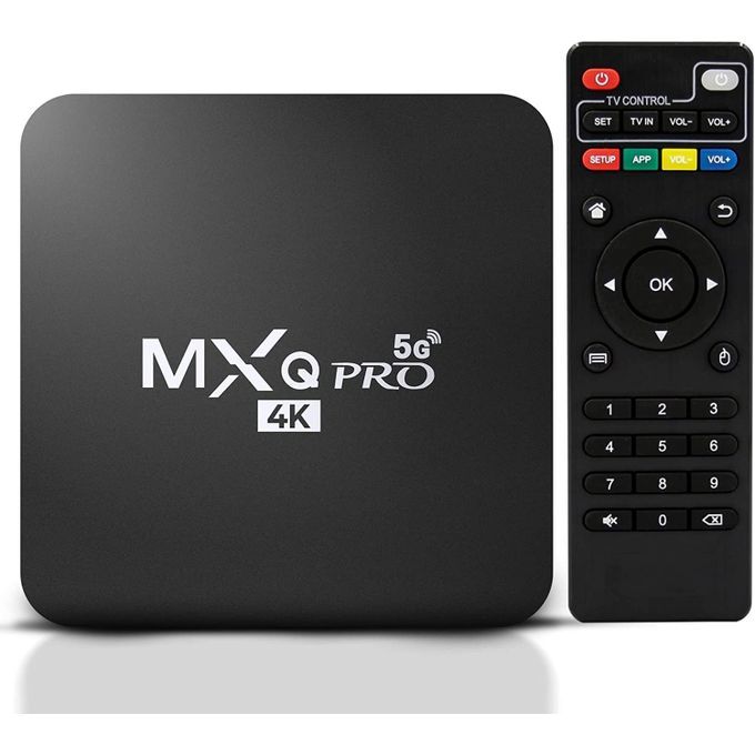 New MXQ PRO 4K TV Box 8GB + 128GB Android 11.0 Smart TVBOX Media Player Upgraded Version