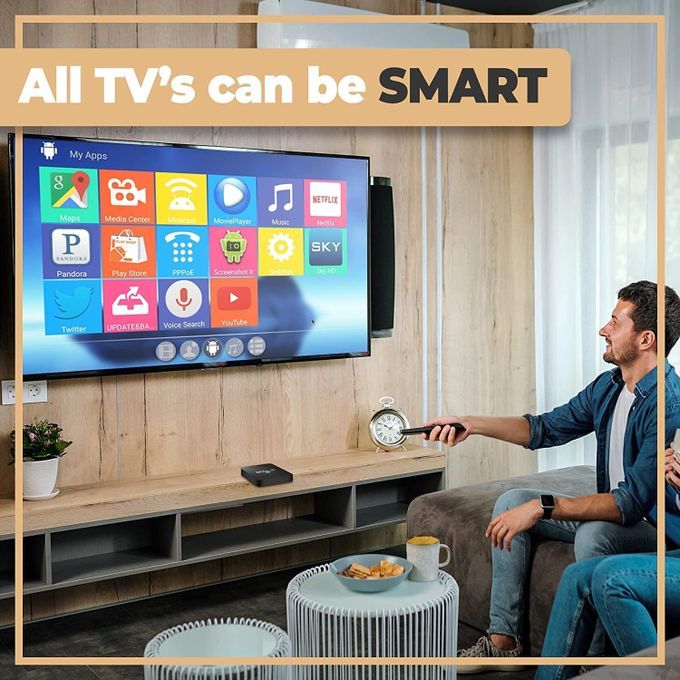 New MXQ PRO 4K TV Box 8GB + 128GB Android 11.0 Smart TVBOX Media Player Upgraded Version