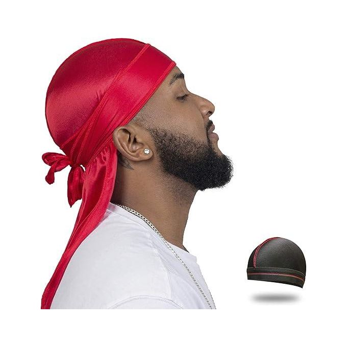 DURAG and WAVE CAP - Designer Luxury Satin Silk Men Women Quality Guaranteed Durags