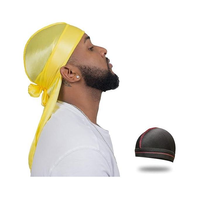 DURAG and WAVE CAP - Designer Luxury Satin Silk Men Women Quality Guaranteed Durags