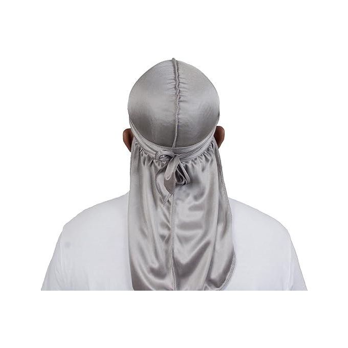 Designer Luxury Satin Silk Women Hair Matching Headband and Durags