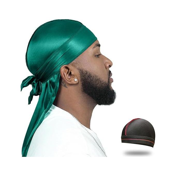 DURAG and WAVE CAP - Designer Luxury Satin Silk Men Women Quality Guaranteed Durags
