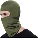 Jungle Green Ultra thin Stretch Balaclava Snood Ski Moto Quad Bike Face Mask Outdoor Sports Swat SAS