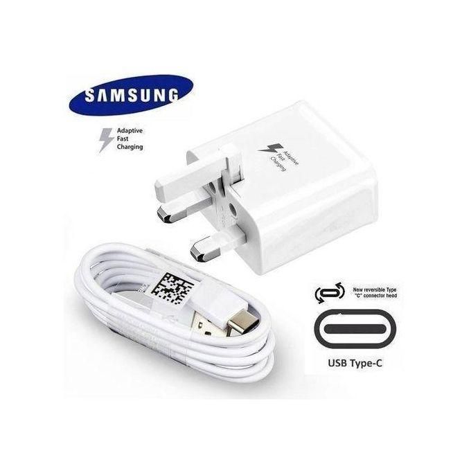 Samsung 25W Super Fast Charger Adapter With Type C To C Output For Galaxy A06, A16, A26, A36, A56, A05, A05s, A14, A15, A23, A24, A25, A33, A34, A35, A53, A54, A55, A73, A74, A75