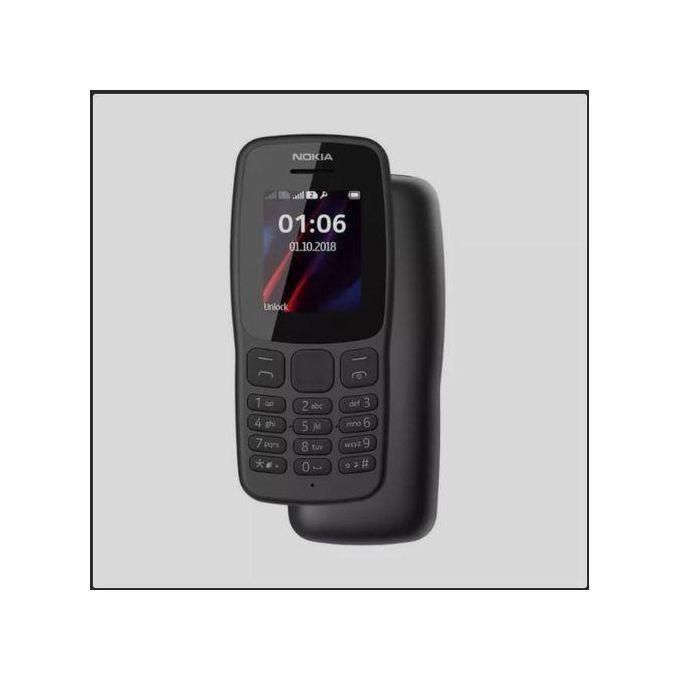 Nokia 105 4G Dual SIM Button Feature Phone Long Lasting Battery Durable Design 4G Connectivity MP3 Player, FM Radio And LED Flashlight