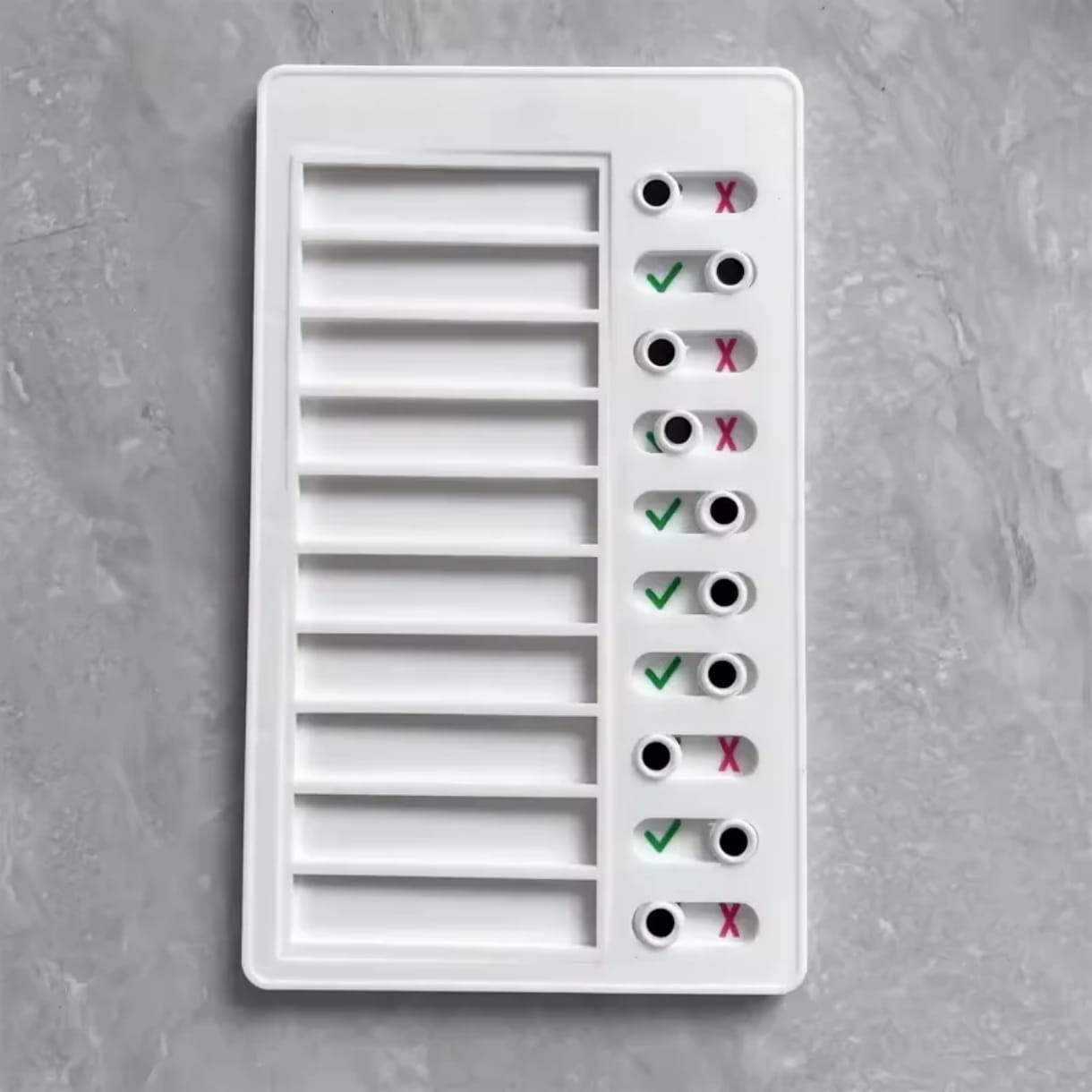 Multipurpose Daily Planner & Task Organizer - Versatile Reusable Memo to do list Checklist Board for Kids Adults + FREE Pen