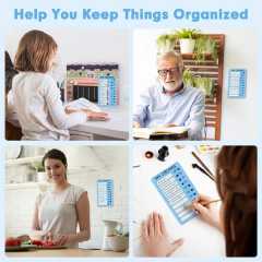 Multipurpose Daily Planner & Task Organizer - Versatile Reusable Memo to do list Checklist Board my chores for Kids Adults + FREE Pen