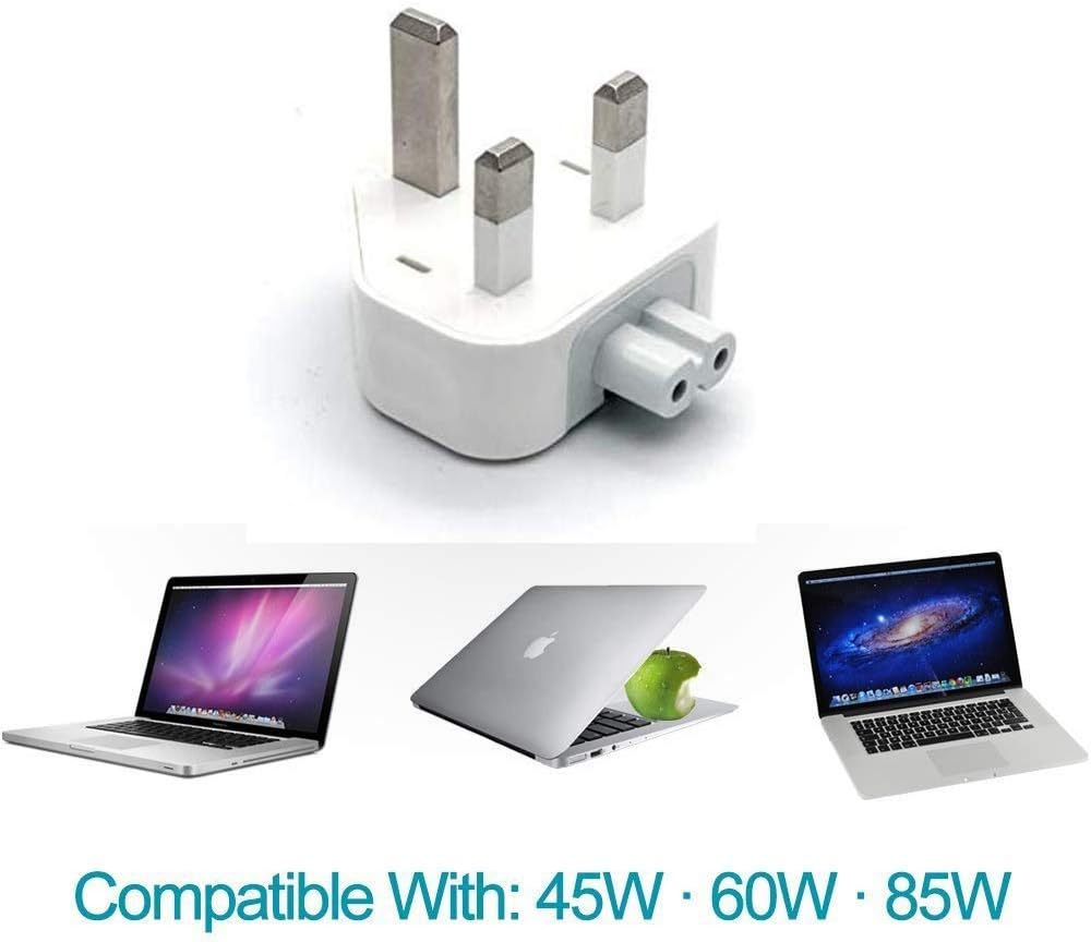 Power Plug Duckhead for MacBook iPhone iPod Mains Charger Magsafe 1/2 AC Power Adapter UK Au lug