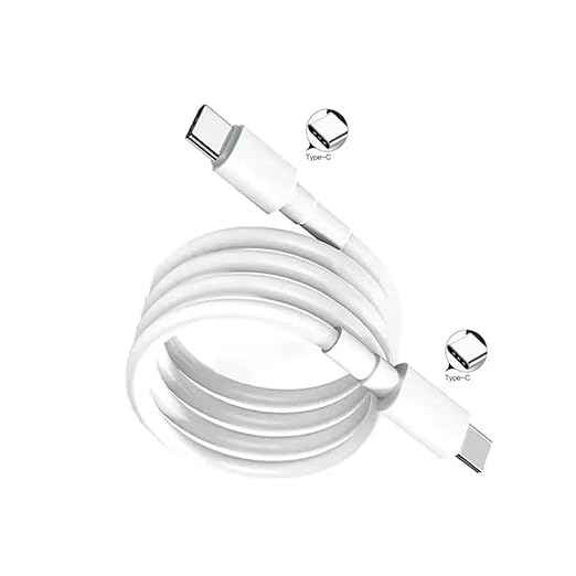 Type-C to Type-C Cable 
Fast charge