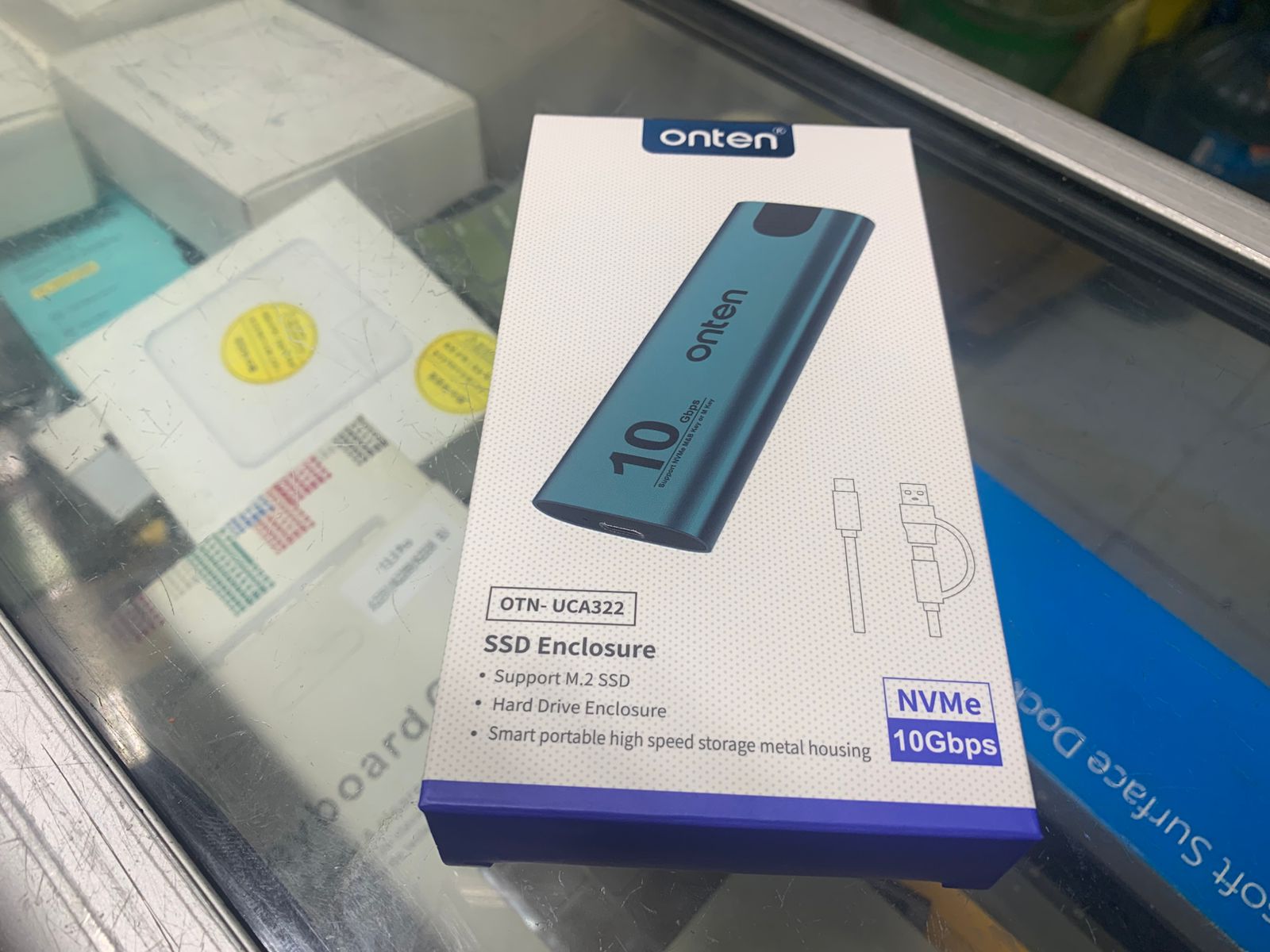 onten M.2 SSD Enclosure – USB 3.2