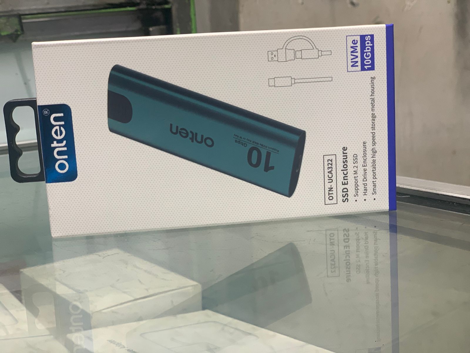 onten M.2 SSD Enclosure – USB 3.2