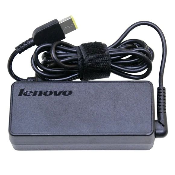 Lenovo Laptop Power Adapter – 65W Yellow Tip
