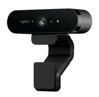 Logitech Brio 4K Ultra HD Webcam for Business, Streaming, and Video Conferencing