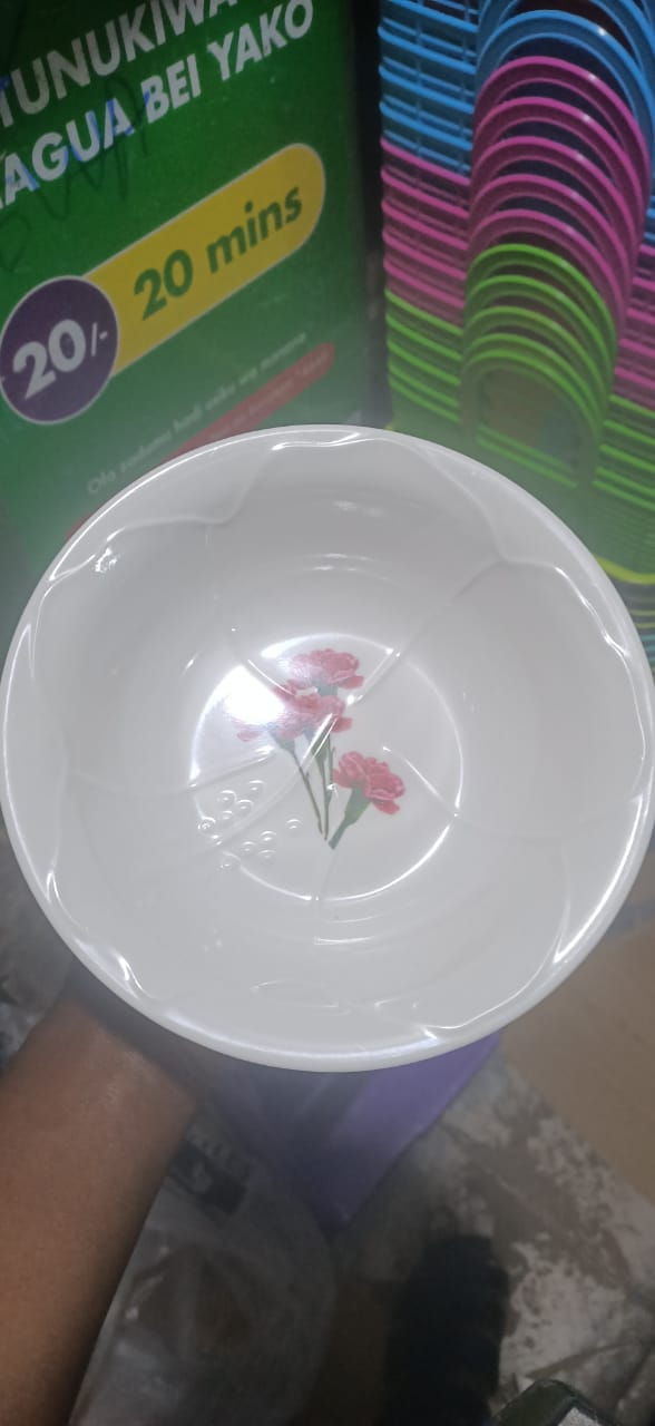 Melamine soup bowls set
