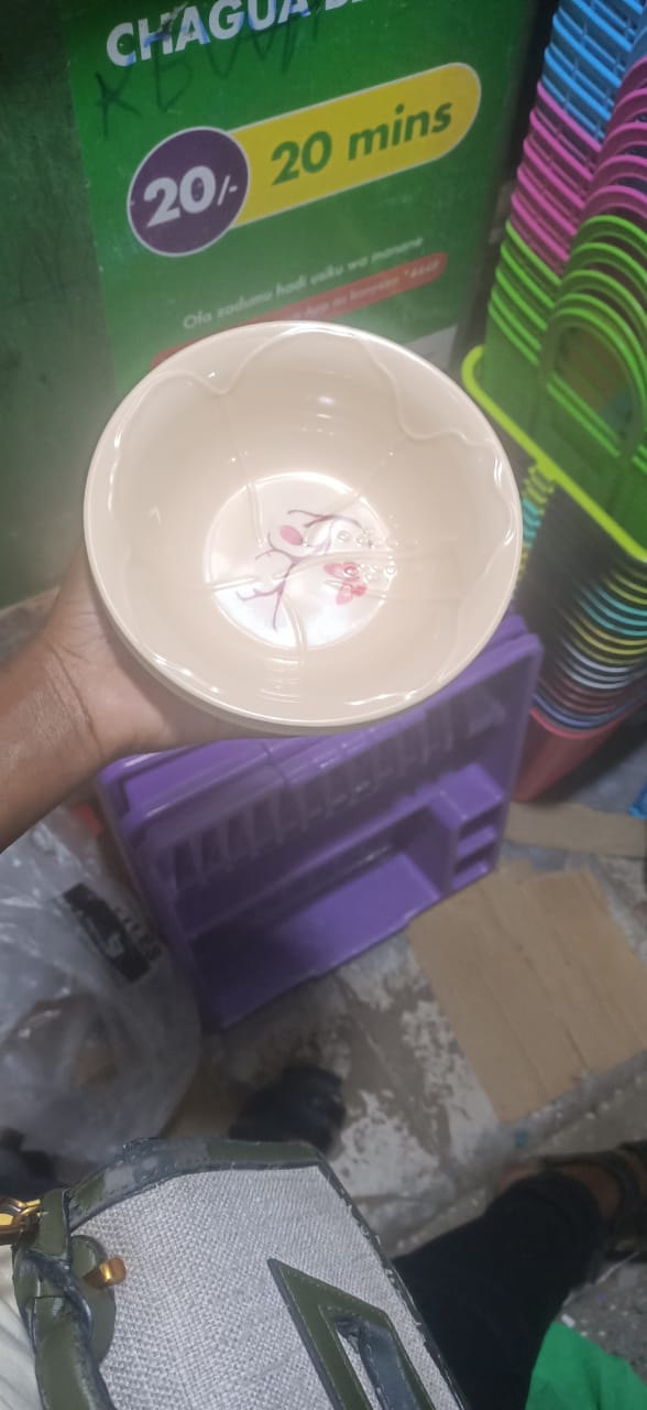 Melamine soup bowls set