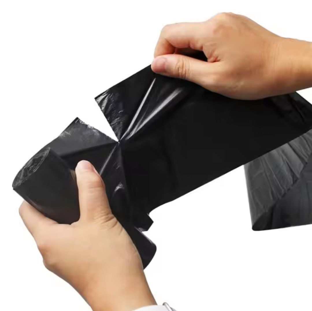 ECO - FREINDLY TRASH/GARBAGE BAGS -  75 PCS & 100 PCS COMES IN A ROLL