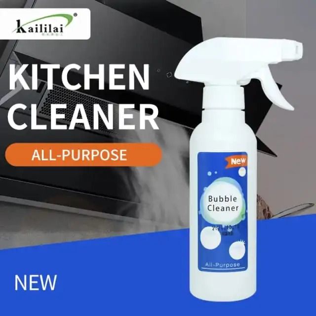 Bubble Grease Cleaner Rust Remove Multi-Purpose Foam* Household Cleaning Bubble Spray Kitchen Tool