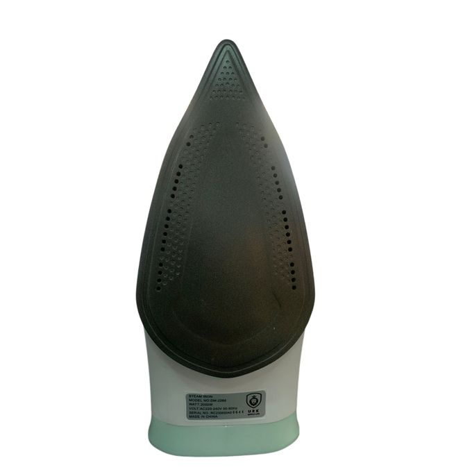 Steam Electric iron | 2000W Steam iron (Press)| Non-stick Soleplate | 360-degree swivel cord| U-shaped heating element| Vertical & Horizontal Ironing| | ISI certified