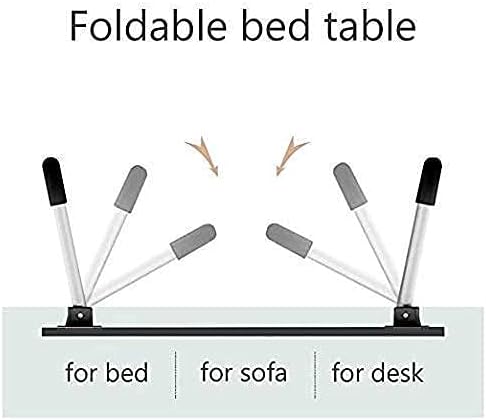 Metal Smart Multipurpose Foldable Laptop Table With Cup Holder, Study Table, Bed Table, Breakfast Table, Foldable And Portable/Ergonomic & Rounded Edges/Non-Slip