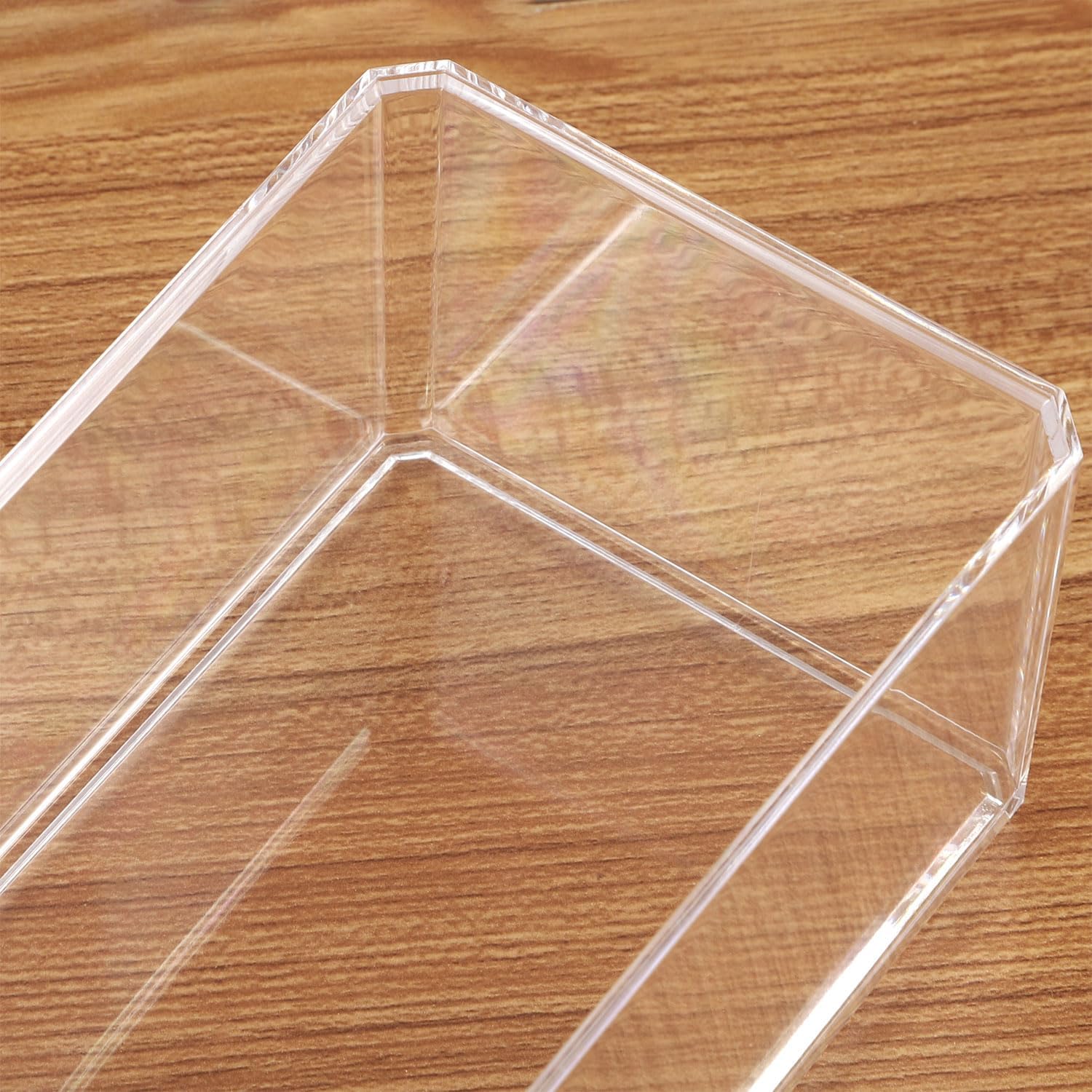 2 Tier Drawer Organizers Set, Make-up Organizers Drawer, 4 Slot Versatile Bathroom and Vanity Drawer Organizer Trays, Storage Bins for Makeup, Bedroom, Kitchen Gadgets Utensils and Office Accessories