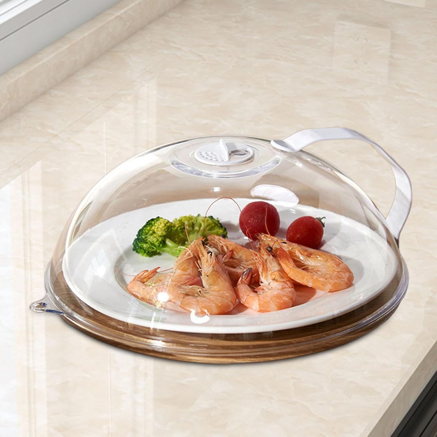 Microwave Cover Reusable Lid with Steam Vent for Plates Kitchen Gadgets | Home & Garden | Kitchen Dining & Bar| Kitchen Tools & Gadgets| Microwave Cooking Gadgets