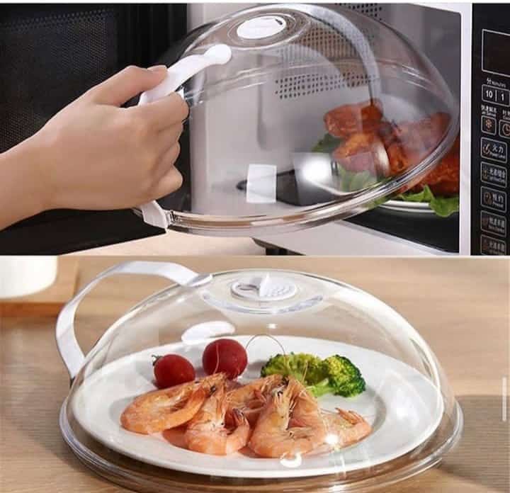 Microwave Cover Reusable Lid with Steam Vent for Plates Kitchen Gadgets | Home & Garden | Kitchen Dining & Bar| Kitchen Tools & Gadgets| Microwave Cooking Gadgets