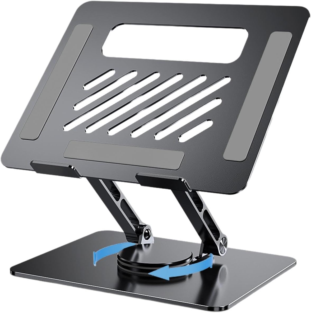 Laptop Stand for Desk, Laptop Stand - Tablet Stand, Adjustable Foldable Computer Stand, 360 Degree Rotating Stand for Laptops of 1