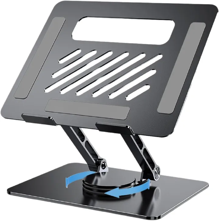 Laptop Stand for Desk, Laptop Stand - Tablet Stand, Adjustable Foldable Computer Stand, 360 Degree Rotating Stand for Laptops of 1