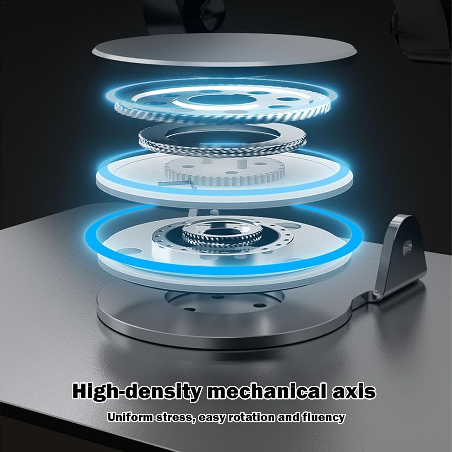 Laptop Stand for Desk, Laptop Stand - Tablet Stand, Adjustable Foldable Computer Stand, 360 Degree Rotating Stand for Laptops of 1