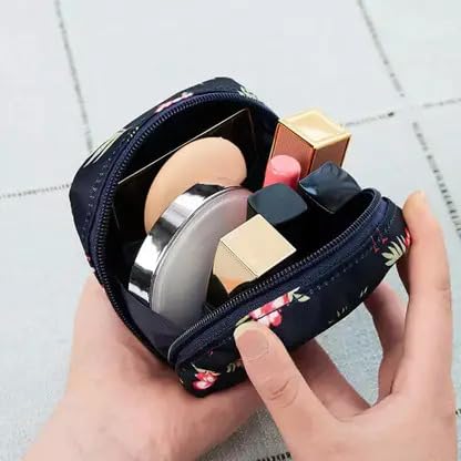 Sanitary Napkin Storage Bag, Zipper Menstrual Pad Bag Portable Napkin Storage for Purse First Period Kit for Teen Girls Store Sanitary Pads for Women.