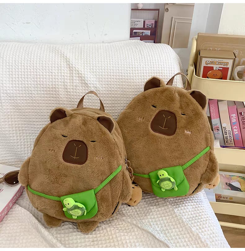 School Bookbag   Cute College Backpack    Cartoon Turtle Backpack  Stylish monkey Bag   Cute Face Backpack