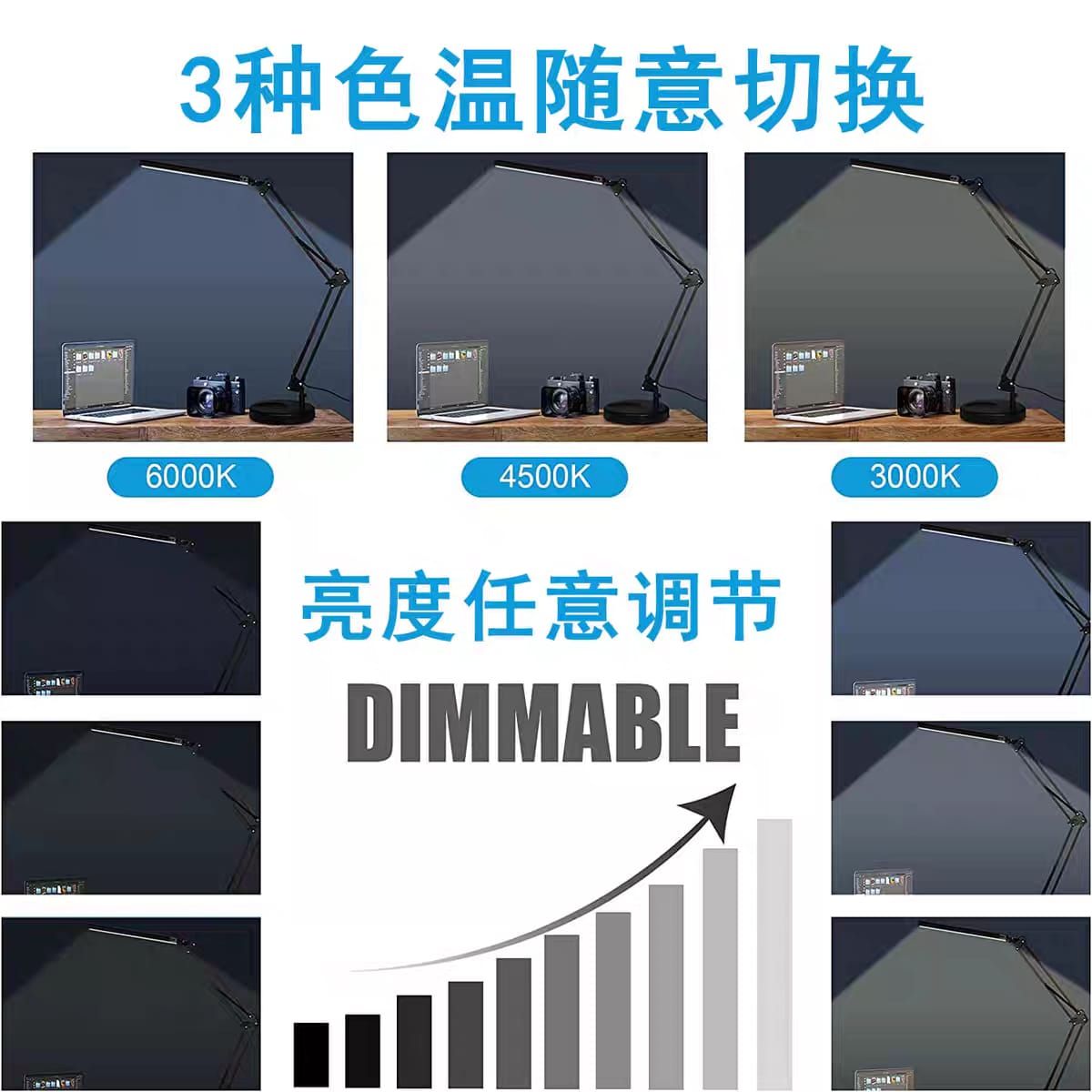 Share this product


Fashion Reading Lamp Led Adjustable Light Desk Bedside Lamp Dimmable Table Lamp