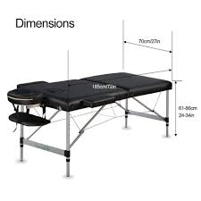 Mettalic Massage Bed Portable Foldable Massage Bed Lash /Facial/patiet