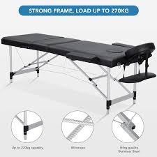 Mettalic Massage Bed Portable Foldable Massage Bed Lash /Facial/patiet