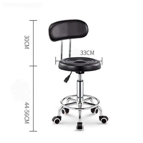 Hydraulic Manicure Stool Doctor stool Backrest swivel Stool