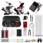 Tattoo Machine full set Plus 6pc ink bottles