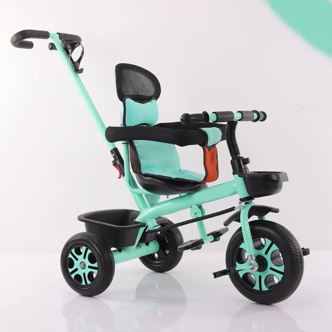 Baby tricycles with push handle Tricycle with protective side bar, push handle Kids' Tricycles kids bike childrens tricycle Baby tricycle Kids Gift