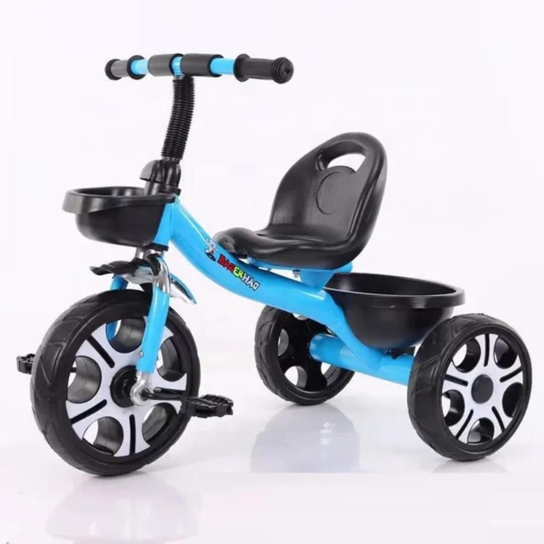 KIDS TRICYCLE BABIES BICYCLES CHILDREN BIKES WITH SIDE WHEELS 0-4 YRS