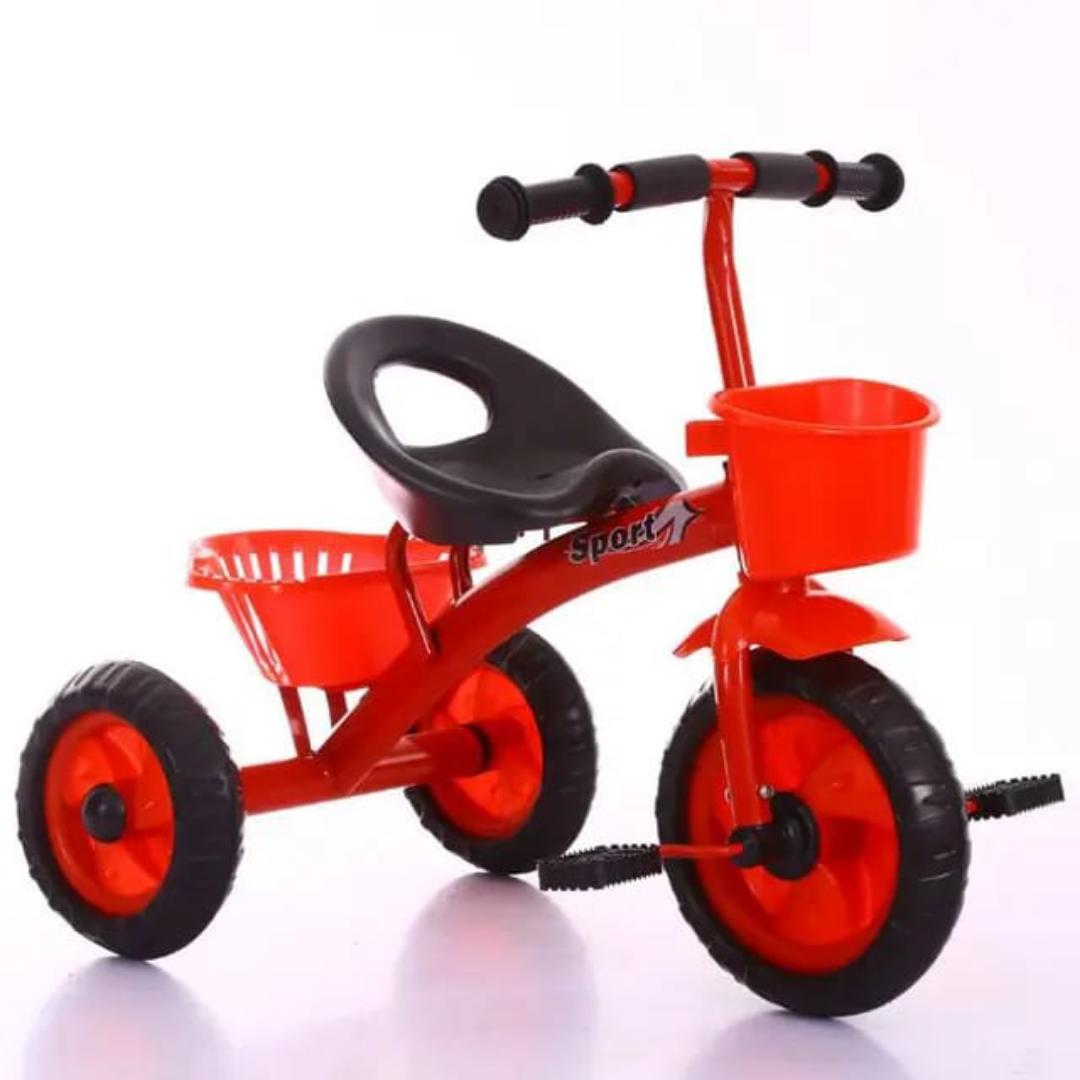 RED BABIES TRICYCLES KIDS TRICYLES CHILDREN BIKES KIDS BICYCLES AGE 0 TO 4 YRS