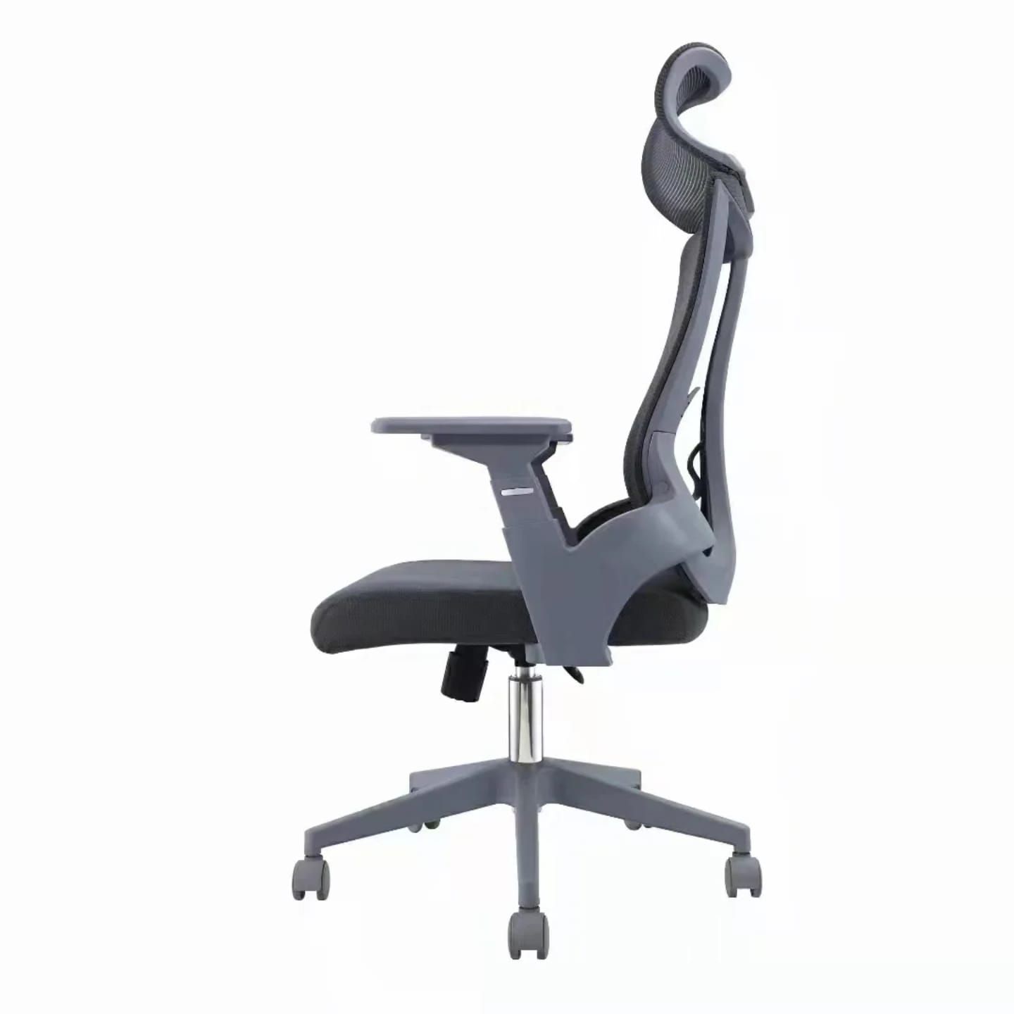 LuxOrthopedic Ergonomic Mesh Office Chair – High Back Swivel Chair with Adjustable Headrestury Leather Executive Managerial Chair - Adjustable Height & Orthopedic Support